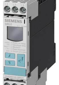 Line monitoring relay, screw terminals