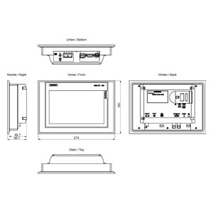 Comfort Panel TP1200 - Image 2