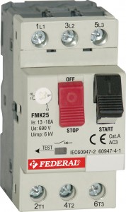 FMK25 - Motor Starter - 0,1 … 0,16 A